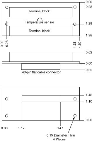 SENSORAY Model 7409TB dimensions