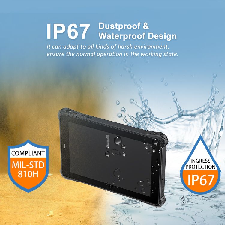 Revolutionize your Management System with Darveen IP67-Rated Rugged Tablets
